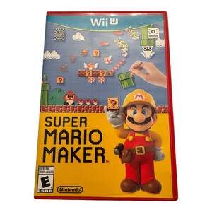 Super Mario Maker (Nintendo Wii U) Complete in Box w/ Art Book & Game
